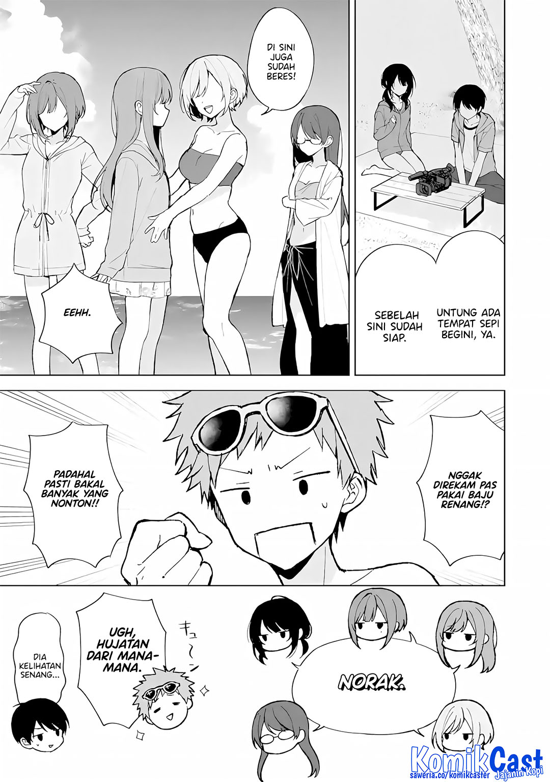 Chikan Saresou ni Natteiru S-kyuu Bishoujo wo Tasuketara Tonari no Seki no Osanajimi datta Chapter 79 Gambar 6