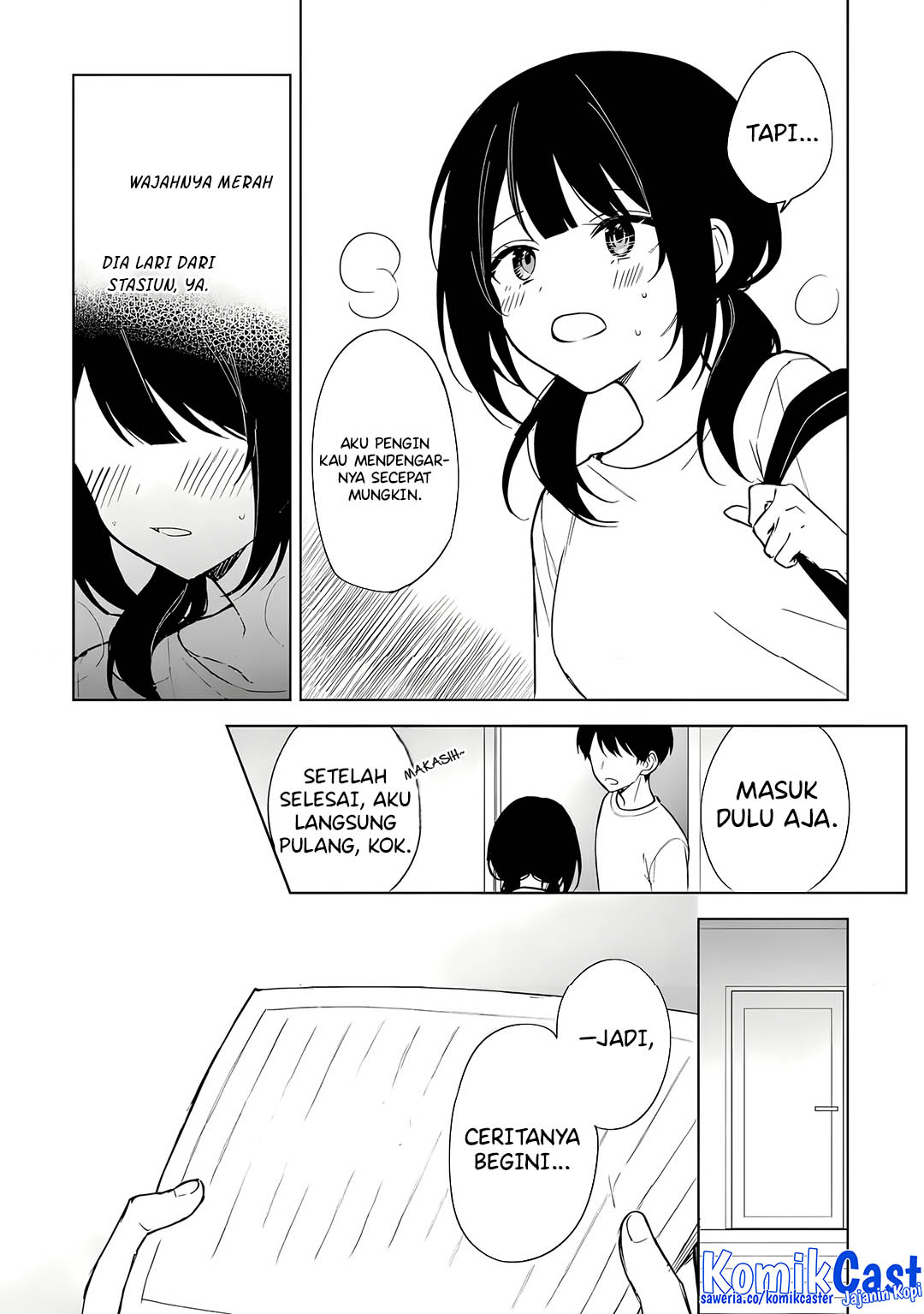 Chikan Saresou ni Natteiru S-kyuu Bishoujo wo Tasuketara Tonari no Seki no Osanajimi datta Chapter 70 Gambar 17