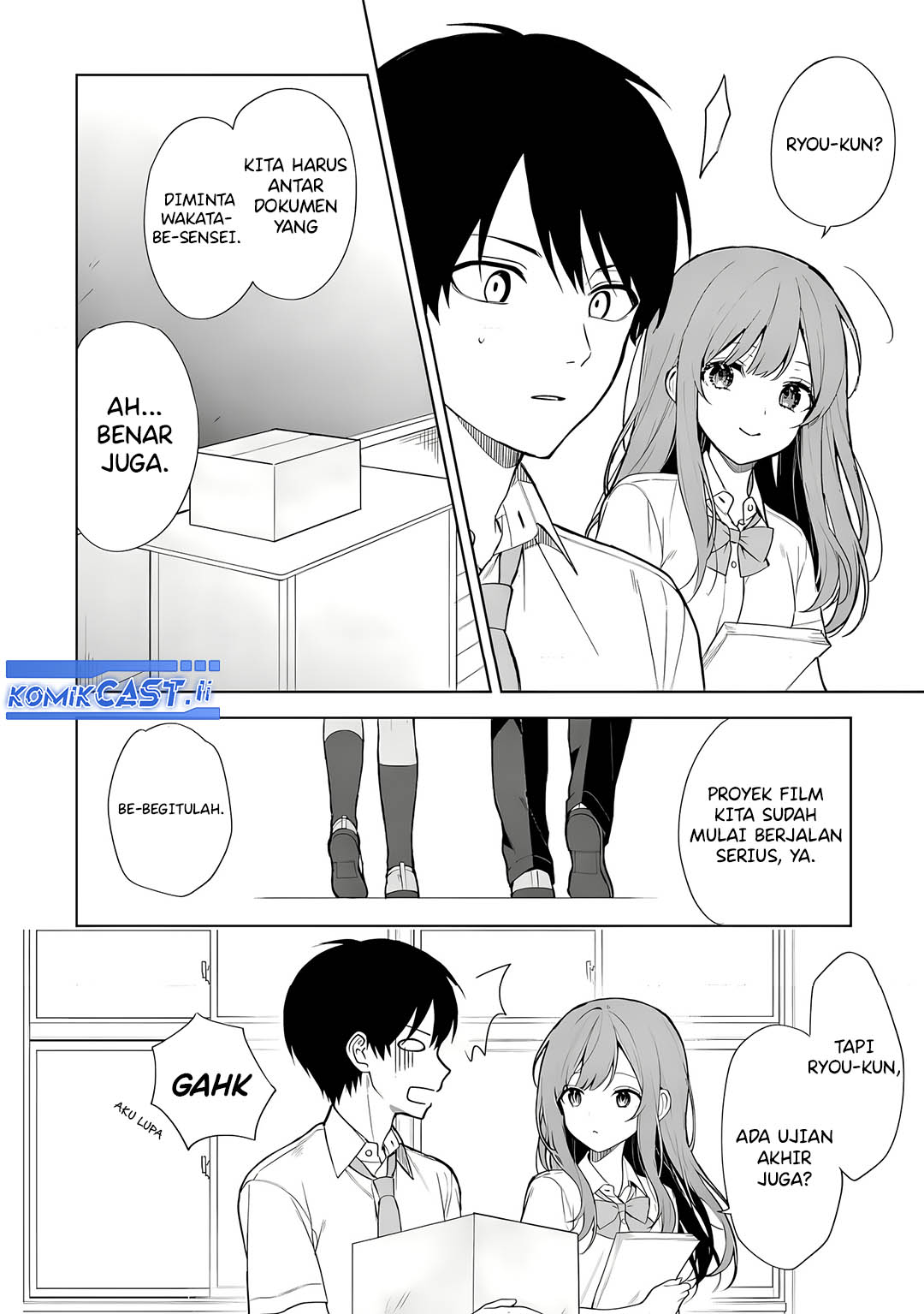 Manga Chikan Saresou ni Natteiru S-kyuu Bishoujo wo Tasuketara Tonari no Seki no Osanajimi datta Chapter 70 gambar nomor 2