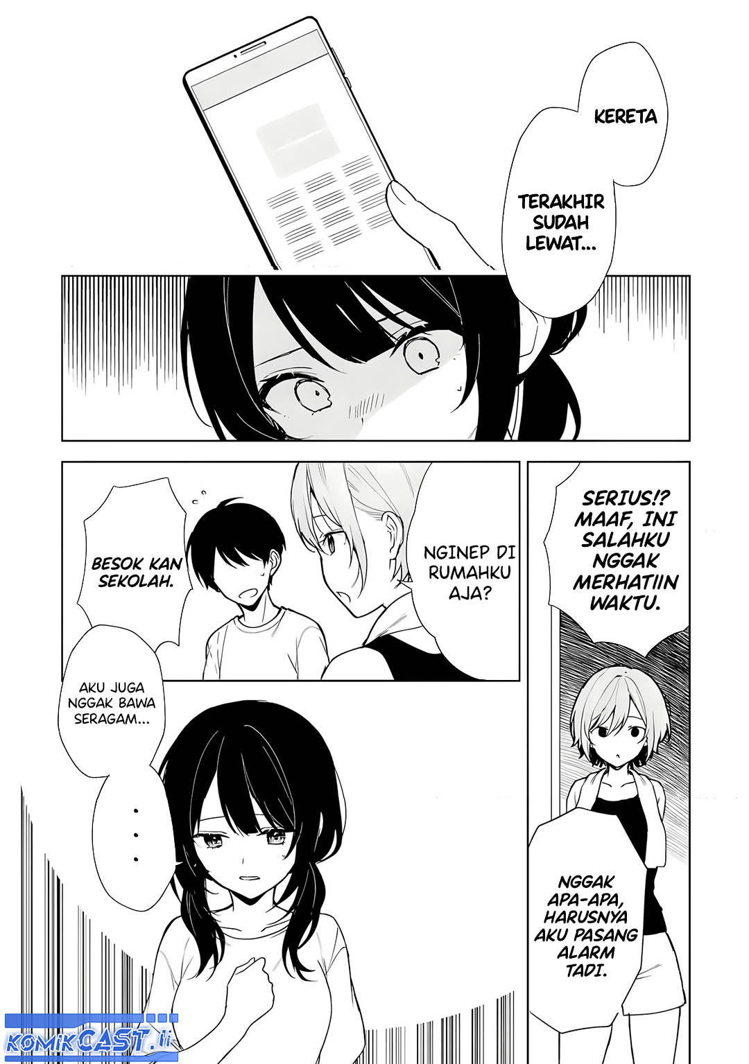 Chikan Saresou ni Natteiru S-kyuu Bishoujo wo Tasuketara Tonari no Seki no Osanajimi datta Chapter 70 Gambar 28