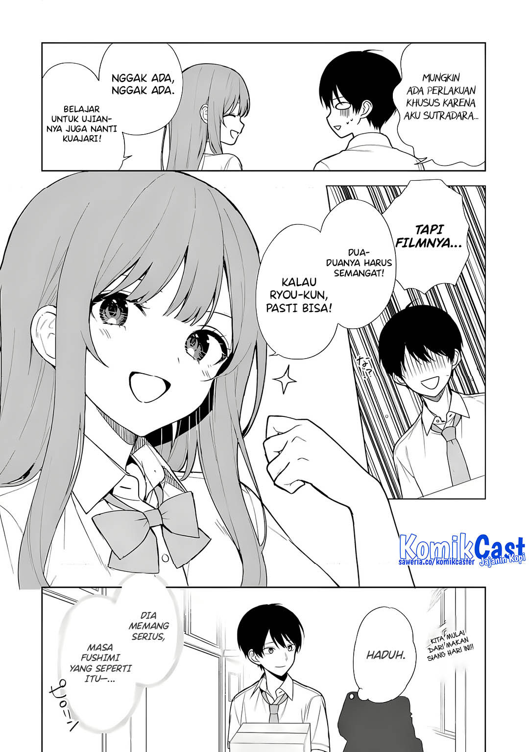 Chikan Saresou ni Natteiru S-kyuu Bishoujo wo Tasuketara Tonari no Seki no Osanajimi datta Chapter 70 Gambar 3