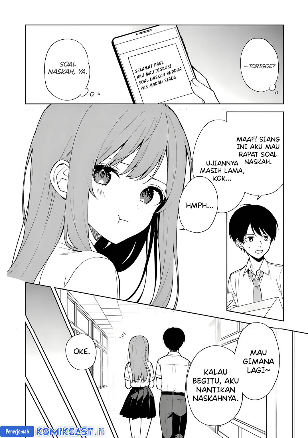 Chikan Saresou ni Natteiru S-kyuu Bishoujo wo Tasuketara Tonari no Seki no Osanajimi datta Chapter 70 Gambar 4