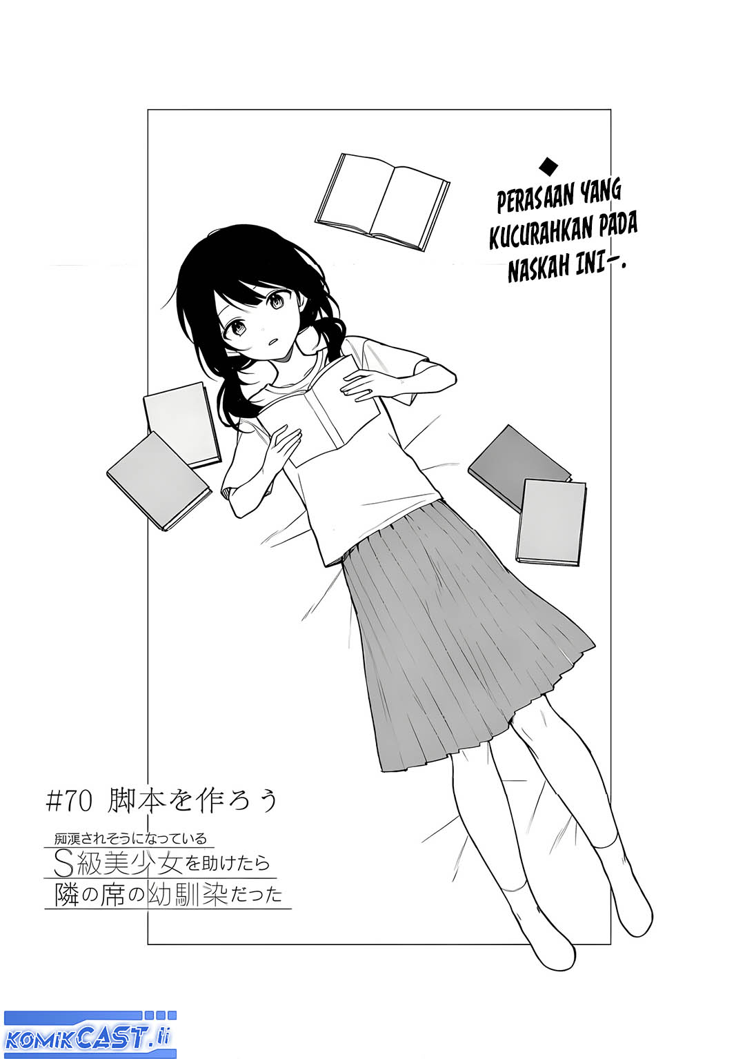 Chikan Saresou ni Natteiru S-kyuu Bishoujo wo Tasuketara Tonari no Seki no Osanajimi datta Chapter 70 Gambar 5