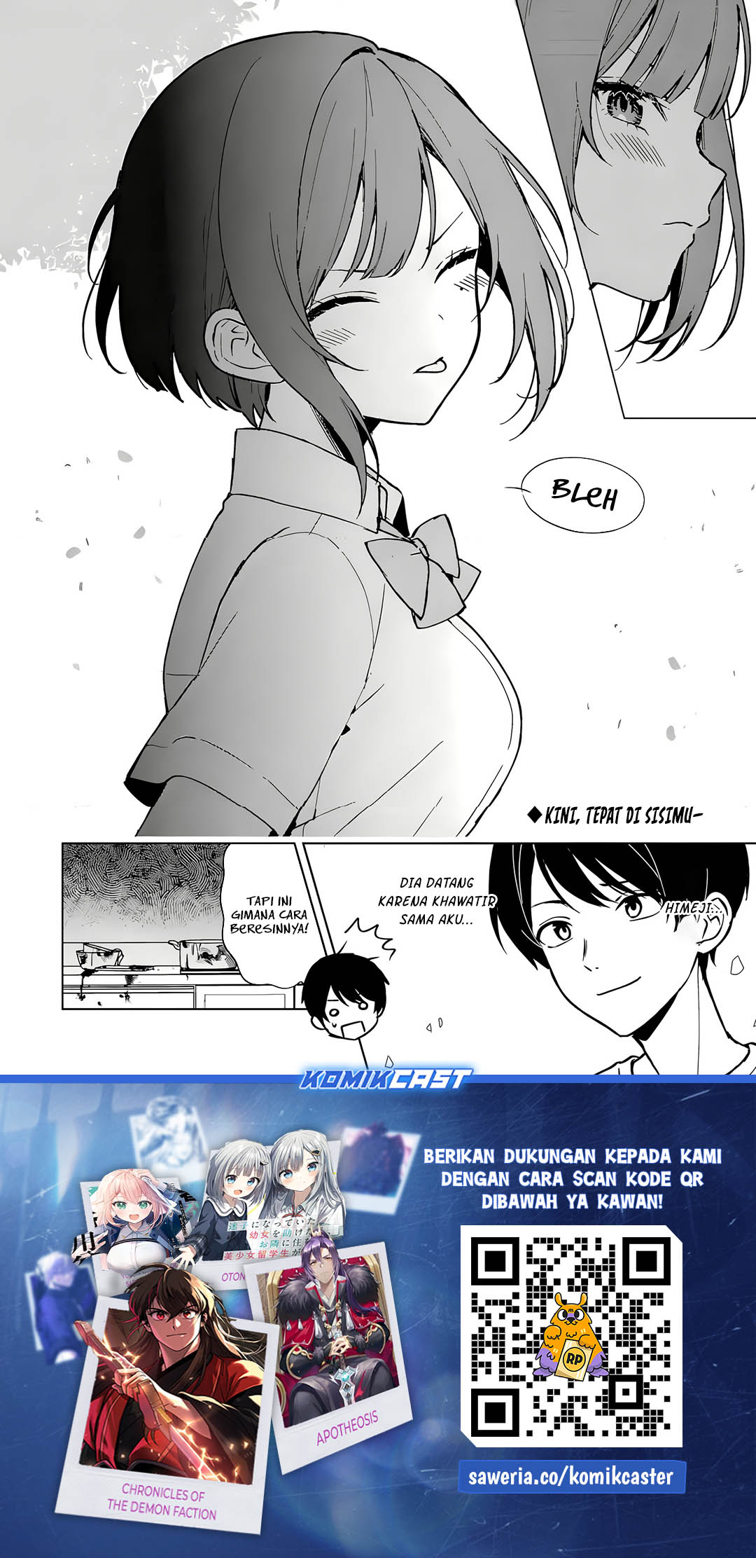 Chikan Saresou ni Natteiru S-kyuu Bishoujo wo Tasuketara Tonari no Seki no Osanajimi datta Chapter 72 Gambar 24