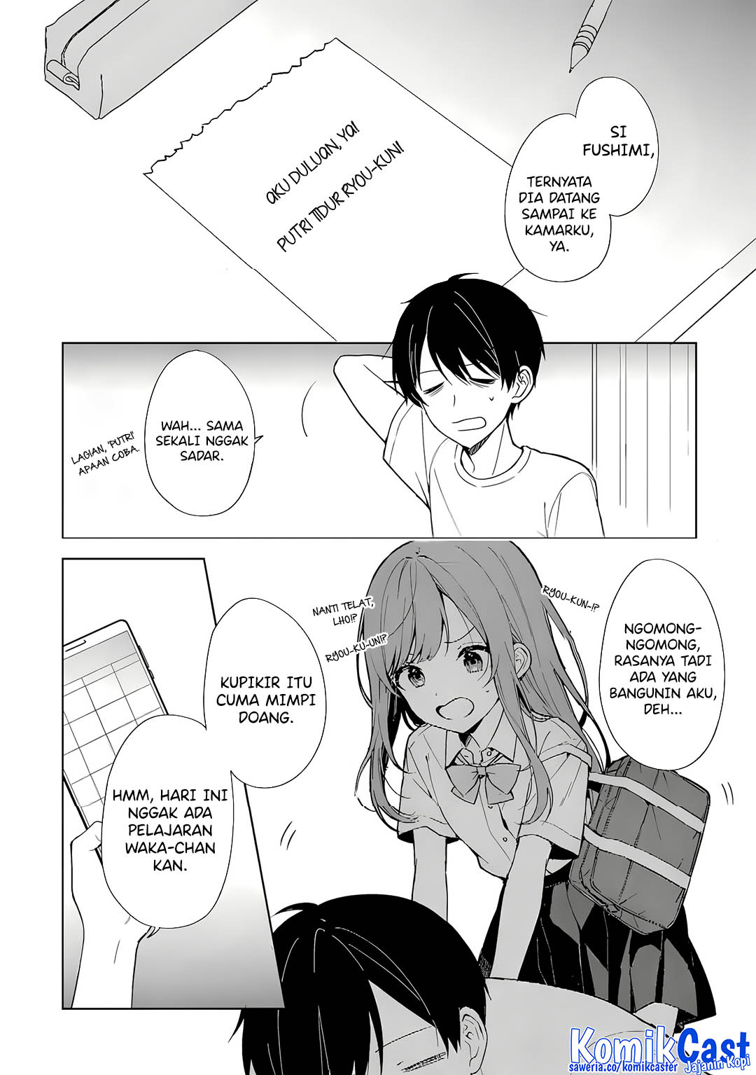 Chikan Saresou ni Natteiru S-kyuu Bishoujo wo Tasuketara Tonari no Seki no Osanajimi datta Chapter 72 Gambar 4