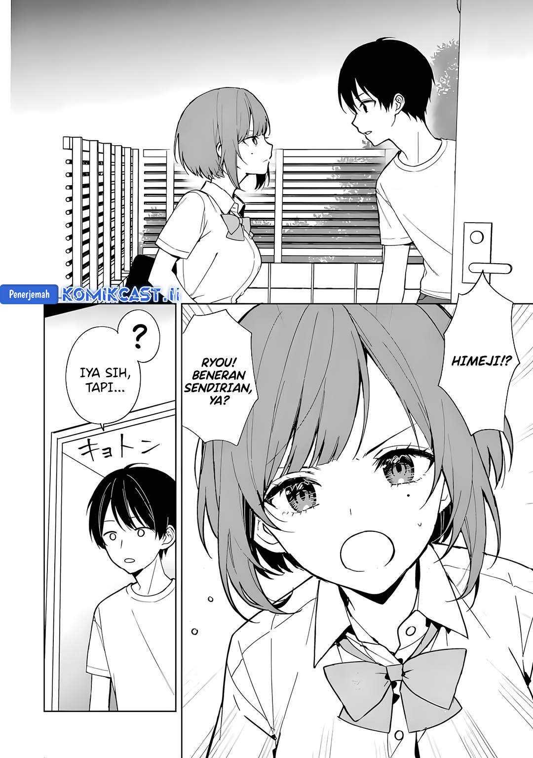 Chikan Saresou ni Natteiru S-kyuu Bishoujo wo Tasuketara Tonari no Seki no Osanajimi datta Chapter 72 Gambar 6