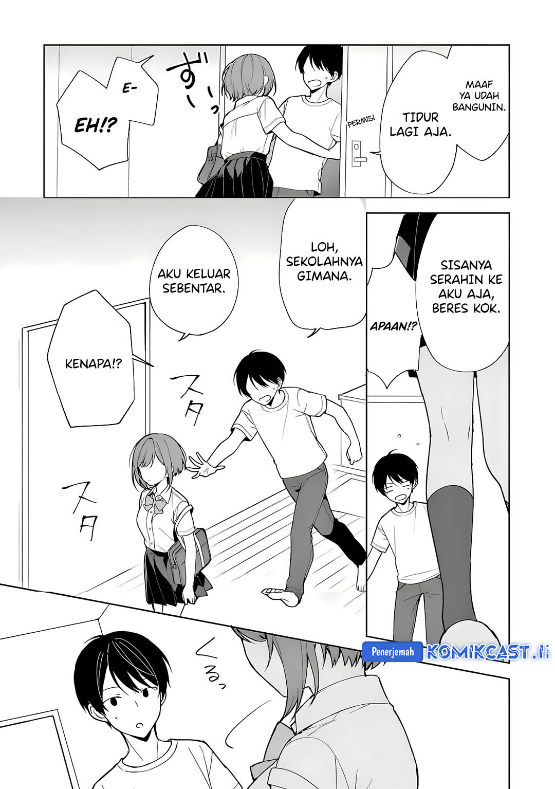 Chikan Saresou ni Natteiru S-kyuu Bishoujo wo Tasuketara Tonari no Seki no Osanajimi datta Chapter 72 Gambar 7