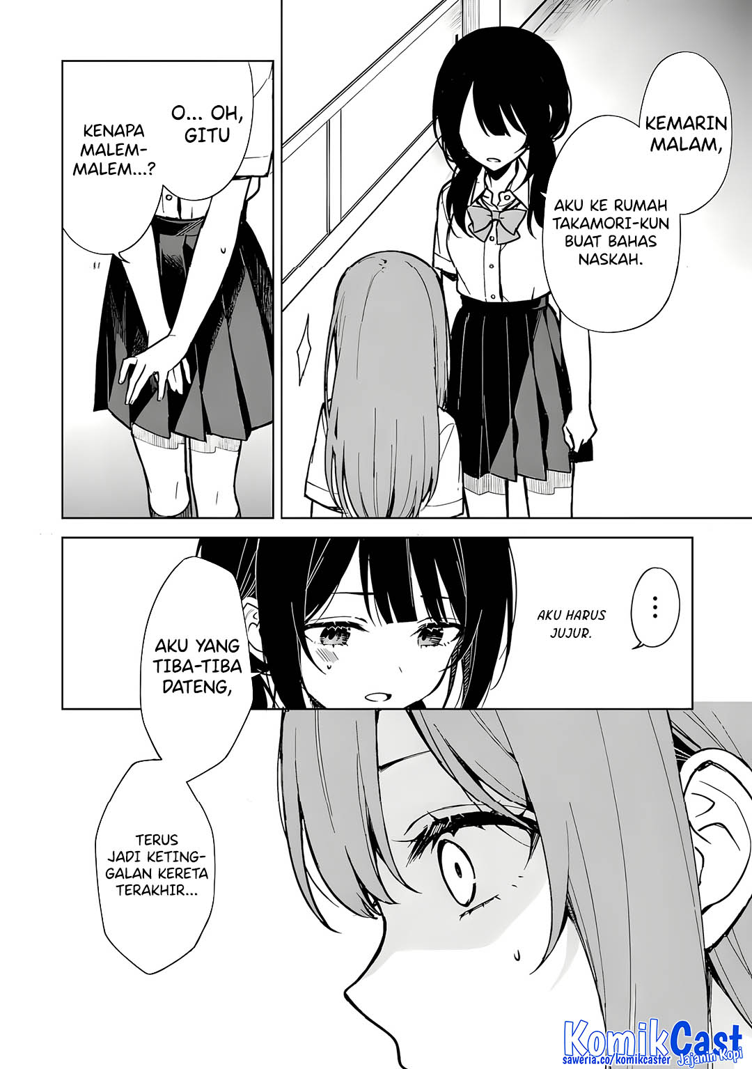 Chikan Saresou ni Natteiru S-kyuu Bishoujo wo Tasuketara Tonari no Seki no Osanajimi datta Chapter 73 Gambar 14