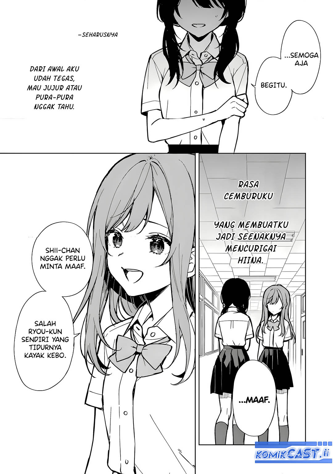 Chikan Saresou ni Natteiru S-kyuu Bishoujo wo Tasuketara Tonari no Seki no Osanajimi datta Chapter 73 Gambar 17