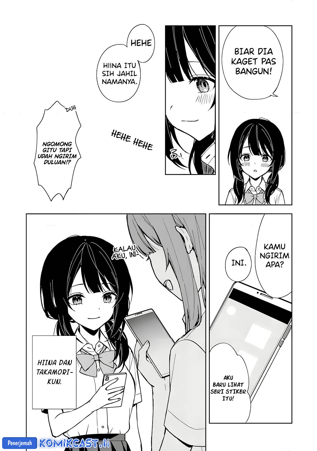 Chikan Saresou ni Natteiru S-kyuu Bishoujo wo Tasuketara Tonari no Seki no Osanajimi datta Chapter 73 Gambar 20