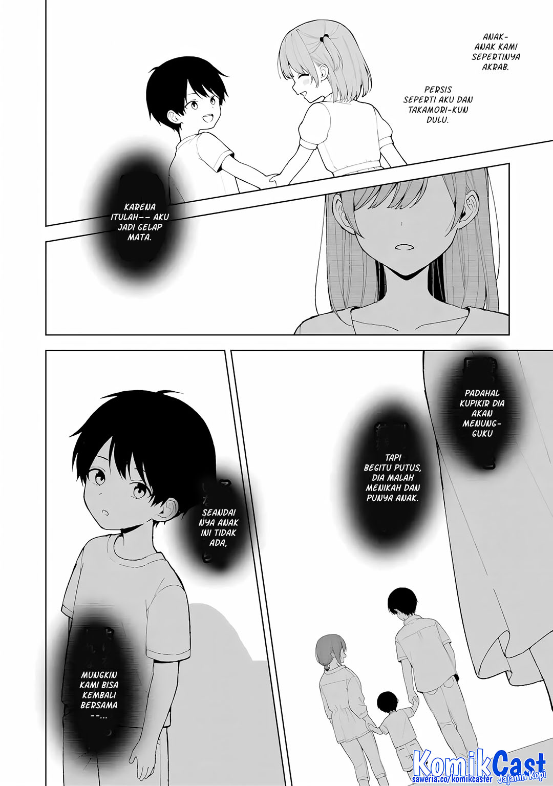 Manga Chikan Saresou ni Natteiru S-kyuu Bishoujo wo Tasuketara Tonari no Seki no Osanajimi datta Chapter 85 gambar nomor 2