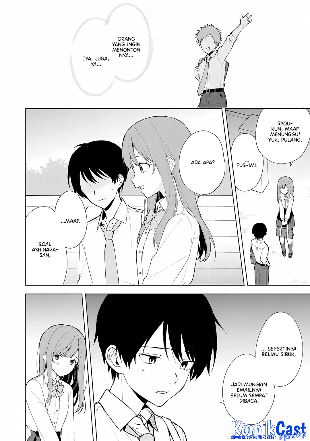 Chikan Saresou ni Natteiru S-kyuu Bishoujo wo Tasuketara Tonari no Seki no Osanajimi datta Chapter 86 Gambar 10