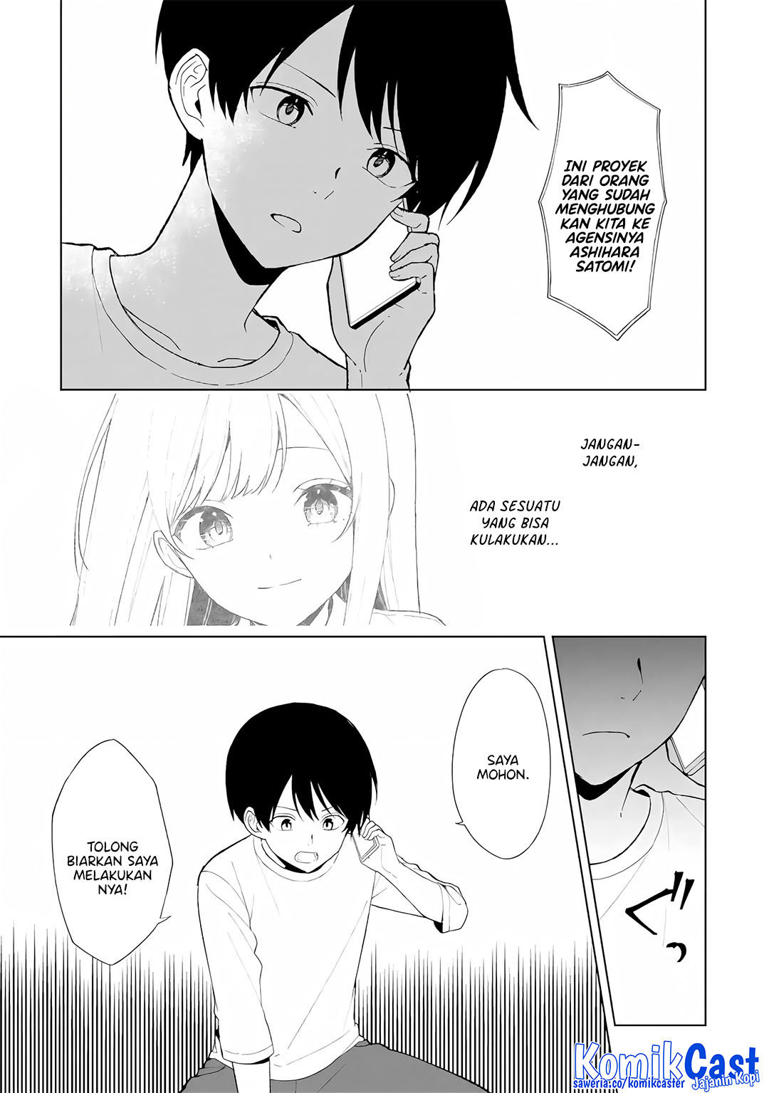 Chikan Saresou ni Natteiru S-kyuu Bishoujo wo Tasuketara Tonari no Seki no Osanajimi datta Chapter 86 Gambar 17