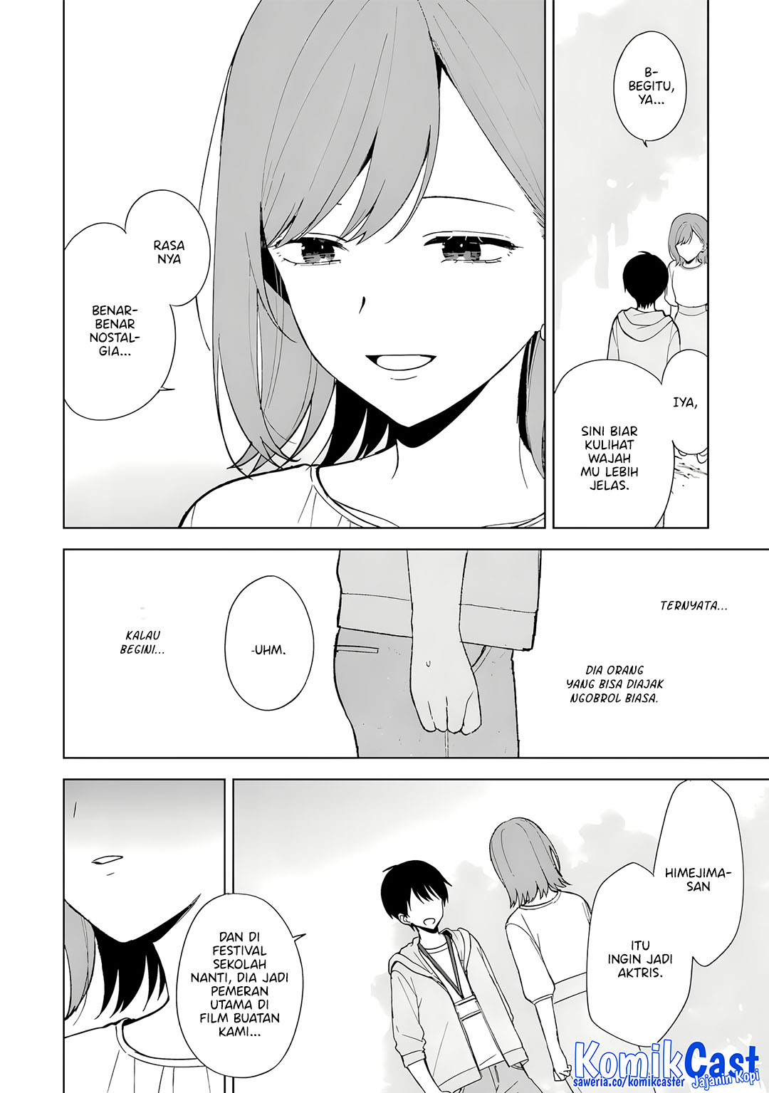 Chikan Saresou ni Natteiru S-kyuu Bishoujo wo Tasuketara Tonari no Seki no Osanajimi datta Chapter 87 Gambar 14