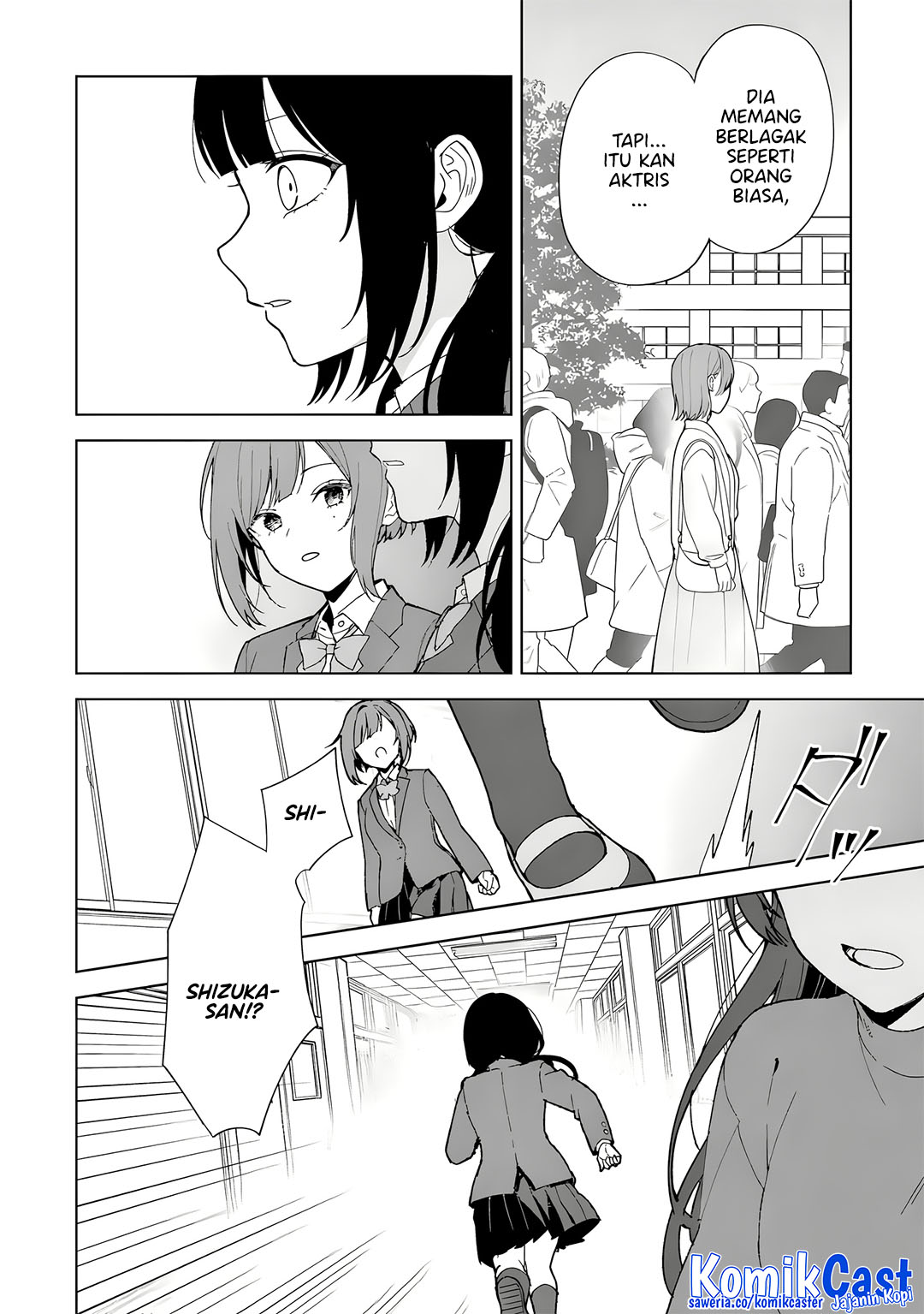 Chikan Saresou ni Natteiru S-kyuu Bishoujo wo Tasuketara Tonari no Seki no Osanajimi datta Chapter 89 Gambar 10