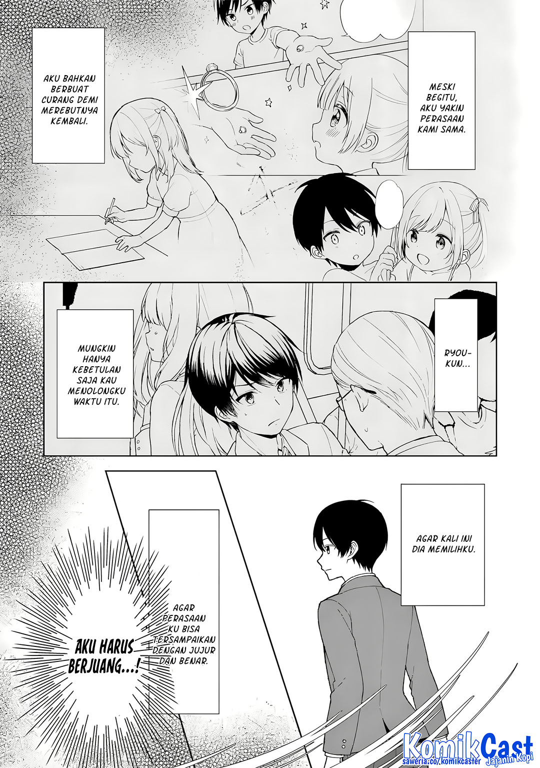 Chikan Saresou ni Natteiru S-kyuu Bishoujo wo Tasuketara Tonari no Seki no Osanajimi datta Chapter 89 Gambar 19