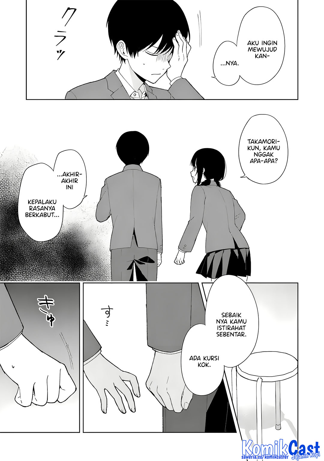 Chikan Saresou ni Natteiru S-kyuu Bishoujo wo Tasuketara Tonari no Seki no Osanajimi datta Chapter 89 Gambar 7