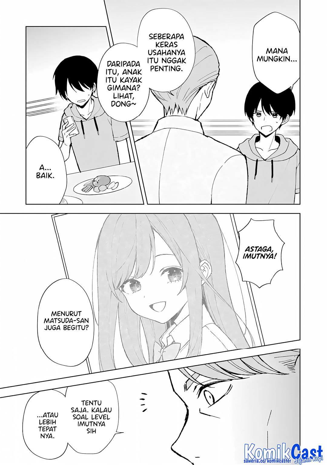 Chikan Saresou ni Natteiru S-kyuu Bishoujo wo Tasuketara Tonari no Seki no Osanajimi datta Chapter 80 Gambar 21