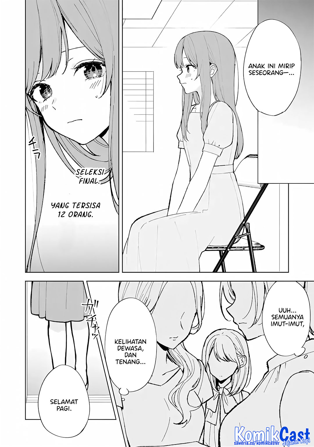 Chikan Saresou ni Natteiru S-kyuu Bishoujo wo Tasuketara Tonari no Seki no Osanajimi datta Chapter 80 Gambar 22