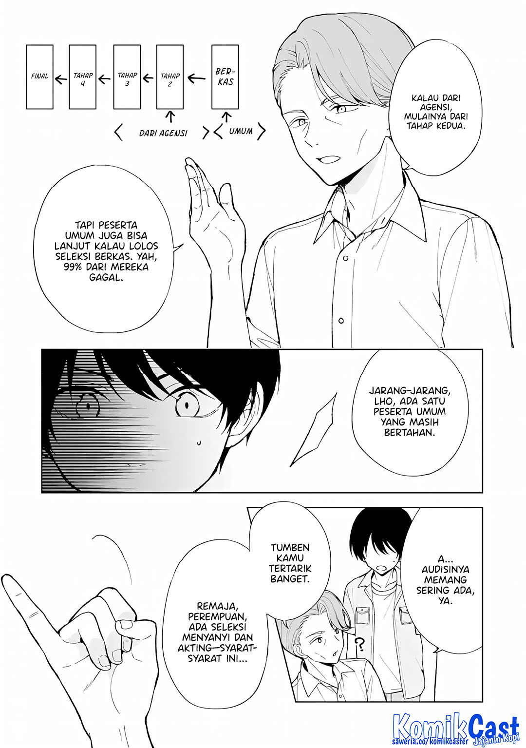 Chikan Saresou ni Natteiru S-kyuu Bishoujo wo Tasuketara Tonari no Seki no Osanajimi datta Chapter 80 Gambar 3