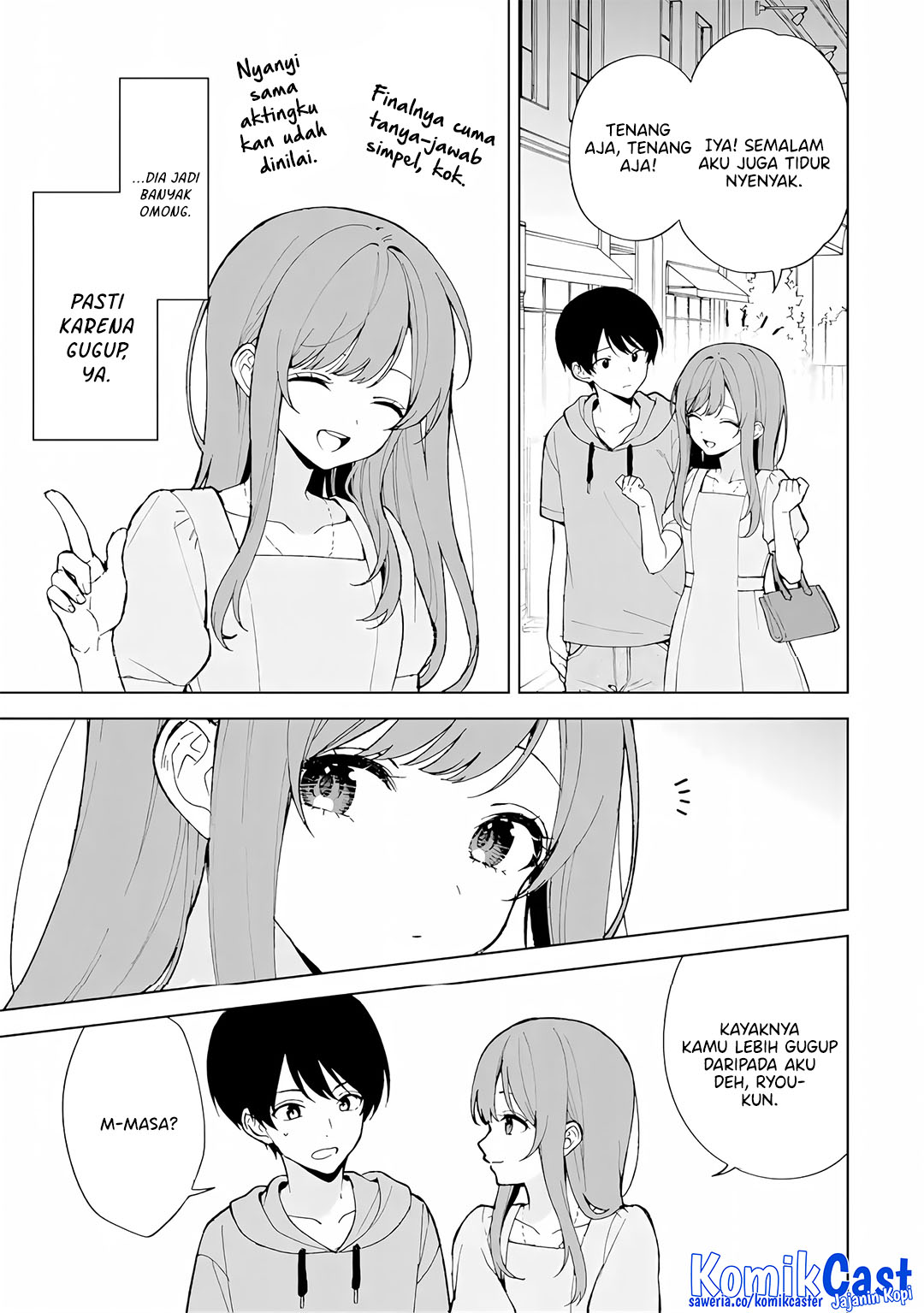 Chikan Saresou ni Natteiru S-kyuu Bishoujo wo Tasuketara Tonari no Seki no Osanajimi datta Chapter 80 Gambar 7