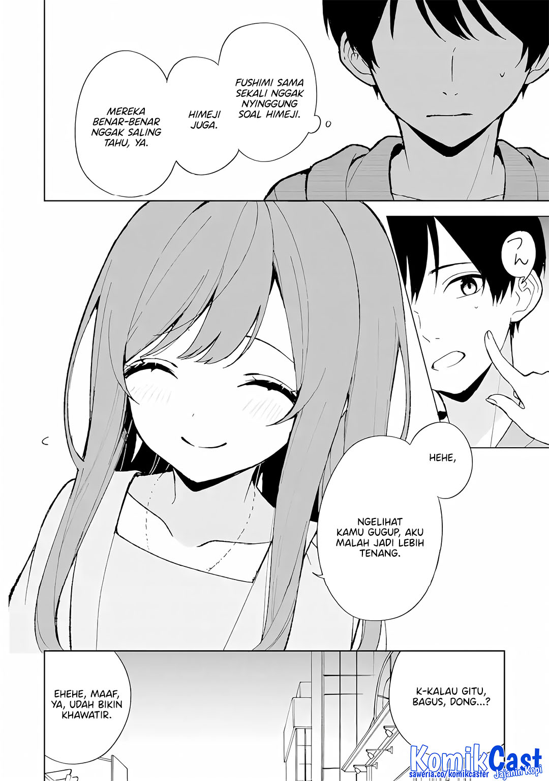 Chikan Saresou ni Natteiru S-kyuu Bishoujo wo Tasuketara Tonari no Seki no Osanajimi datta Chapter 80 Gambar 8