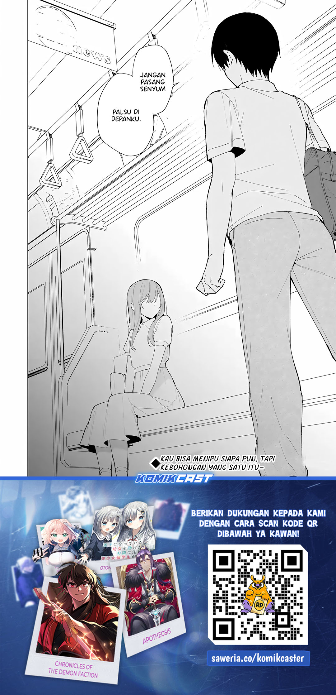 Chikan Saresou ni Natteiru S-kyuu Bishoujo wo Tasuketara Tonari no Seki no Osanajimi datta Chapter 81 Gambar 28