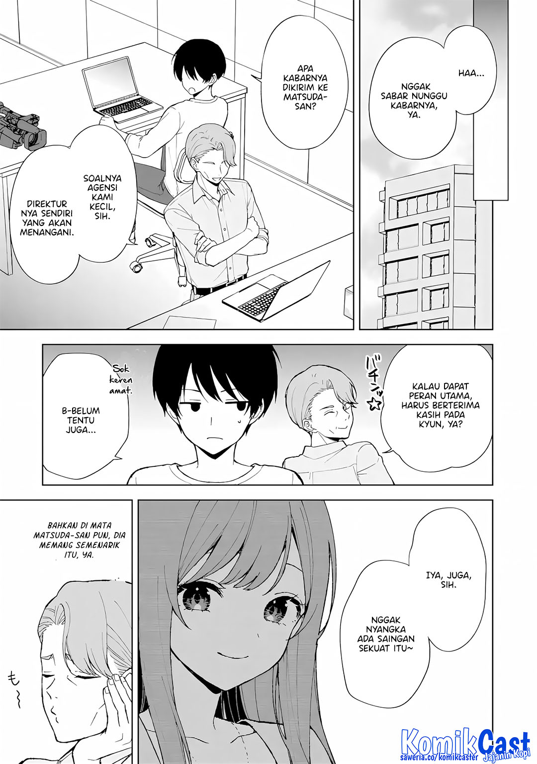 Chikan Saresou ni Natteiru S-kyuu Bishoujo wo Tasuketara Tonari no Seki no Osanajimi datta Chapter 81 Gambar 3