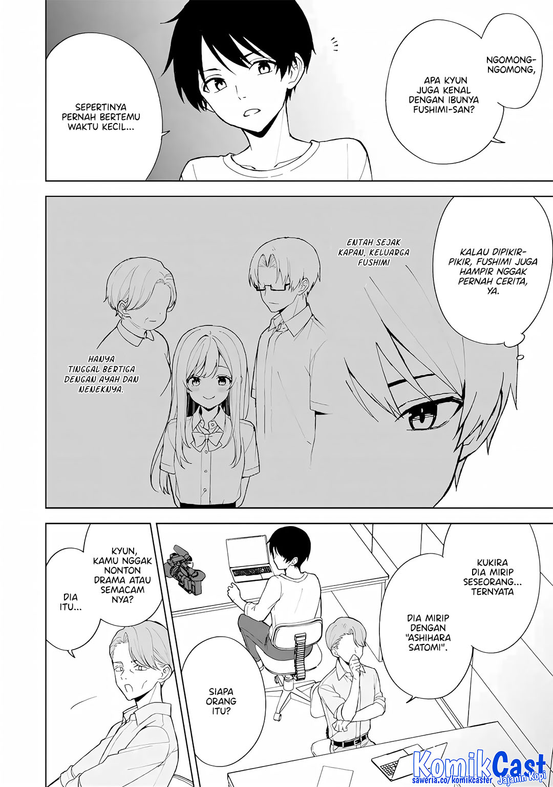 Chikan Saresou ni Natteiru S-kyuu Bishoujo wo Tasuketara Tonari no Seki no Osanajimi datta Chapter 81 Gambar 4