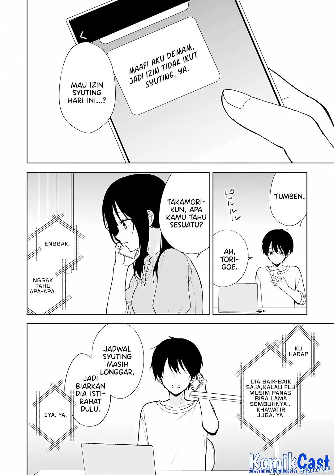 Chikan Saresou ni Natteiru S-kyuu Bishoujo wo Tasuketara Tonari no Seki no Osanajimi datta Chapter 81 Gambar 8