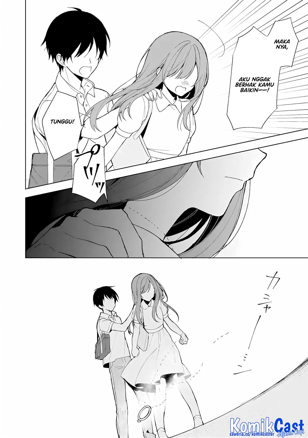 Chikan Saresou ni Natteiru S-kyuu Bishoujo wo Tasuketara Tonari no Seki no Osanajimi datta Chapter 82 Gambar 18