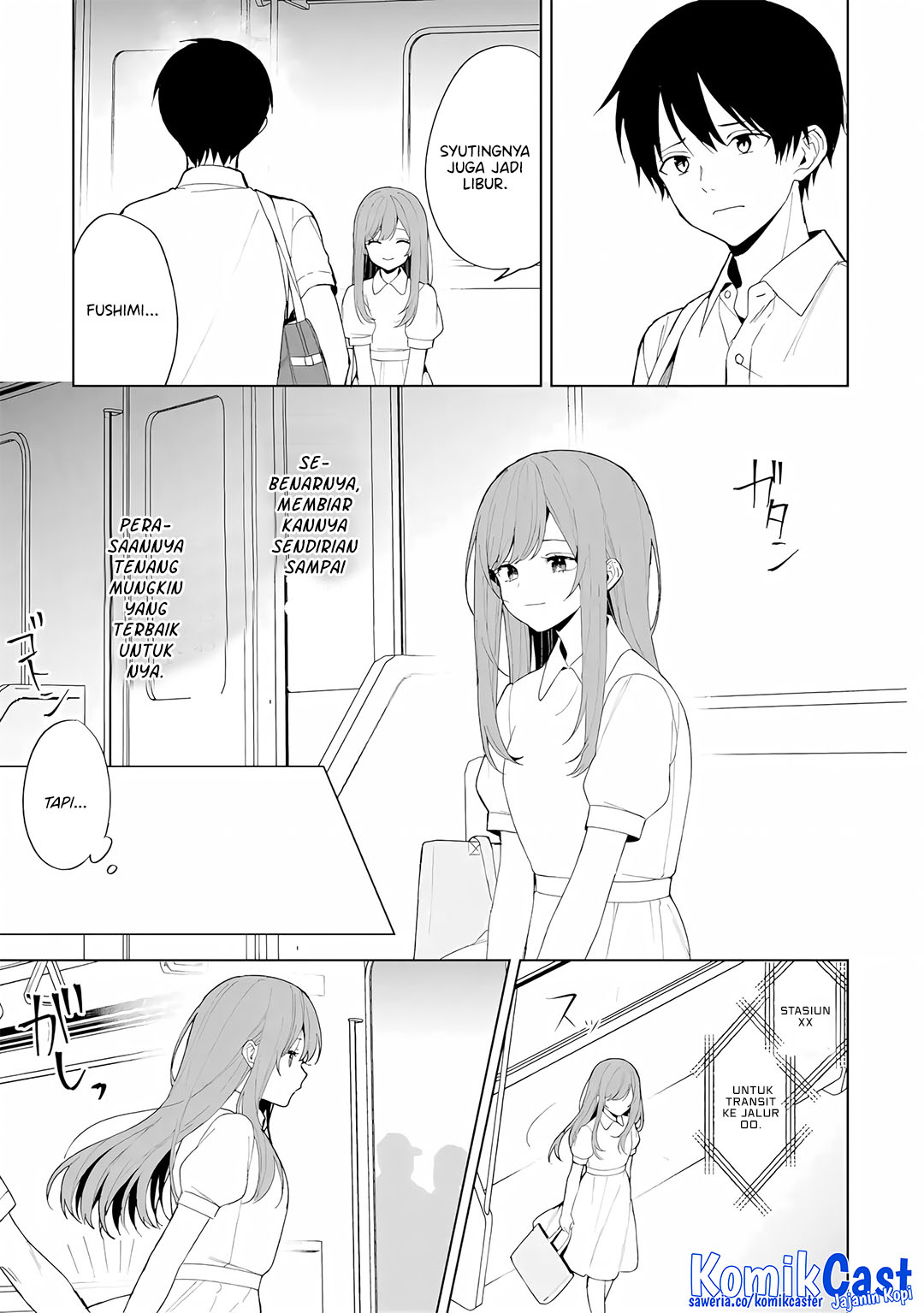 Chikan Saresou ni Natteiru S-kyuu Bishoujo wo Tasuketara Tonari no Seki no Osanajimi datta Chapter 82 Gambar 3