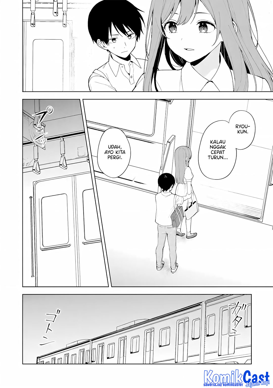 Chikan Saresou ni Natteiru S-kyuu Bishoujo wo Tasuketara Tonari no Seki no Osanajimi datta Chapter 82 Gambar 4