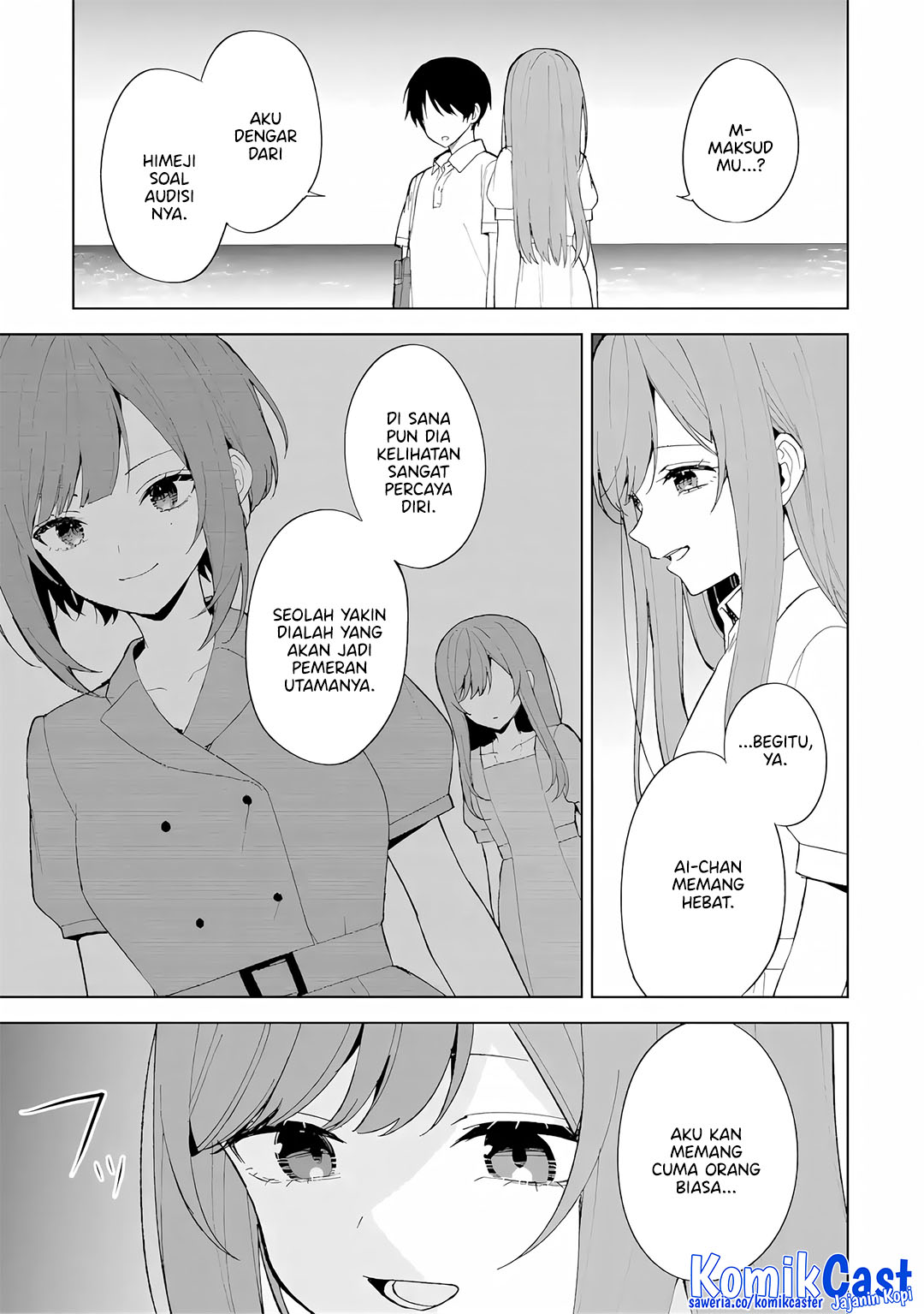 Chikan Saresou ni Natteiru S-kyuu Bishoujo wo Tasuketara Tonari no Seki no Osanajimi datta Chapter 82 Gambar 7