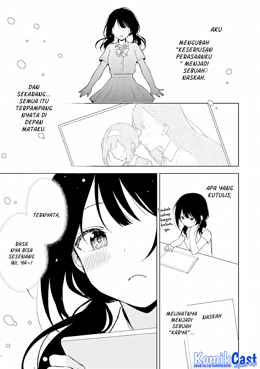 Chikan Saresou ni Natteiru S-kyuu Bishoujo wo Tasuketara Tonari no Seki no Osanajimi datta Chapter 83 Gambar 9