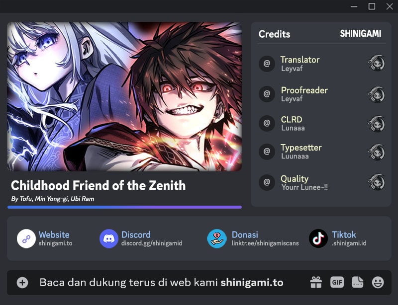 Komik Childhood Friend Of The Zenith Chapter 67 gambar nomor 1