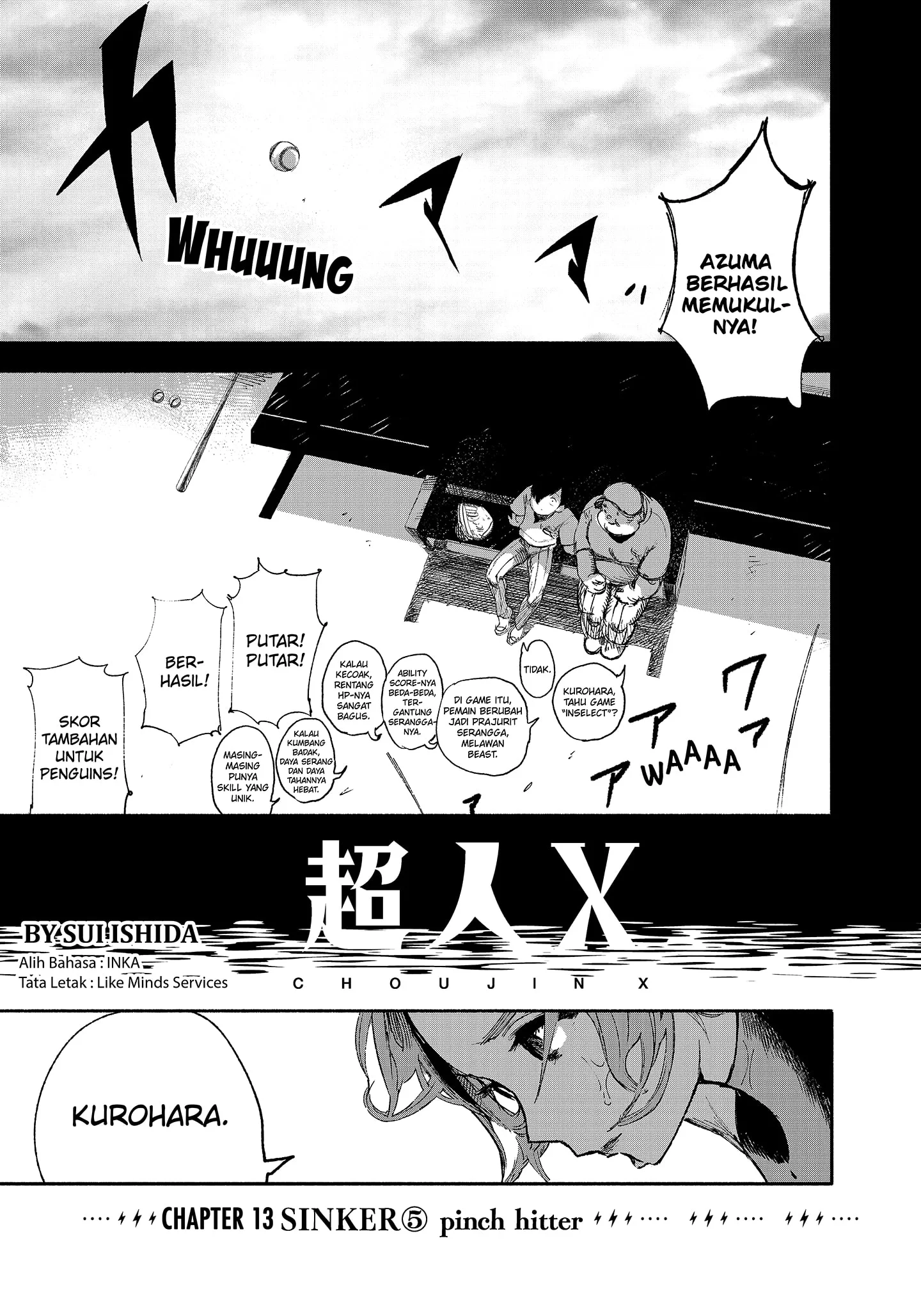 Komik Choujin X Chapter 13 gambar nomor 1