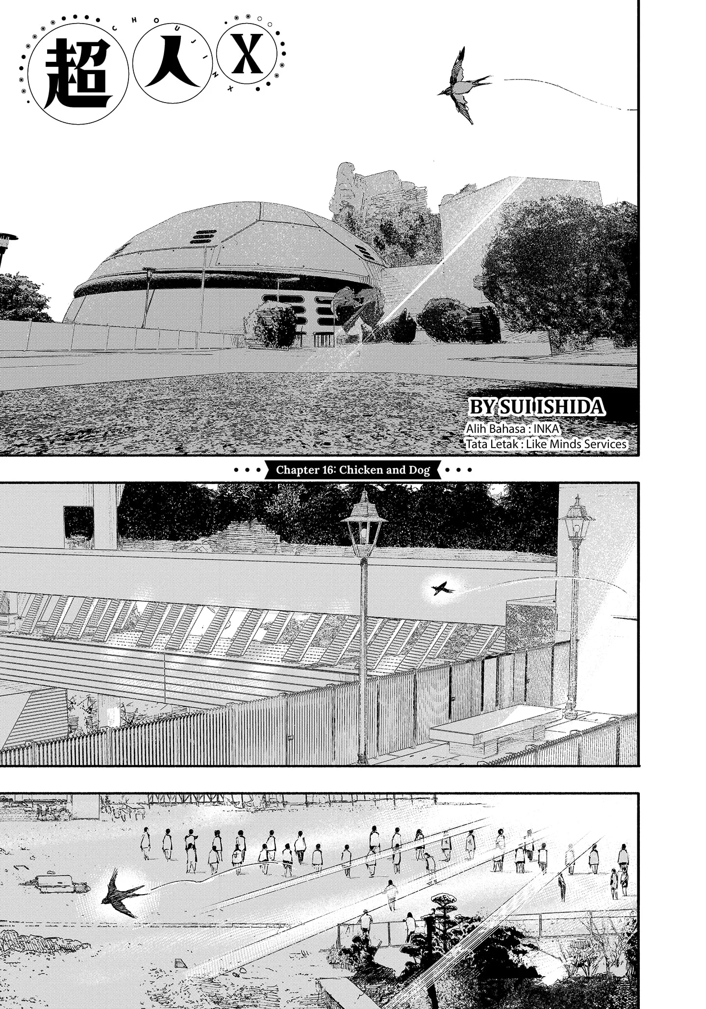 Komik Choujin X Chapter 16 gambar nomor 1