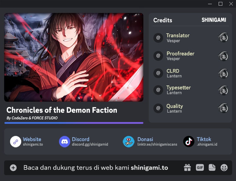 Komik Chronicles of the Demon Faction Chapter 123 gambar nomor 1