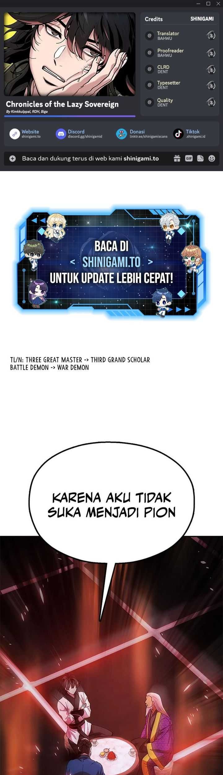 Komik Chronicles Of The Lazy Sovereign Chapter 14 gambar nomor 1
