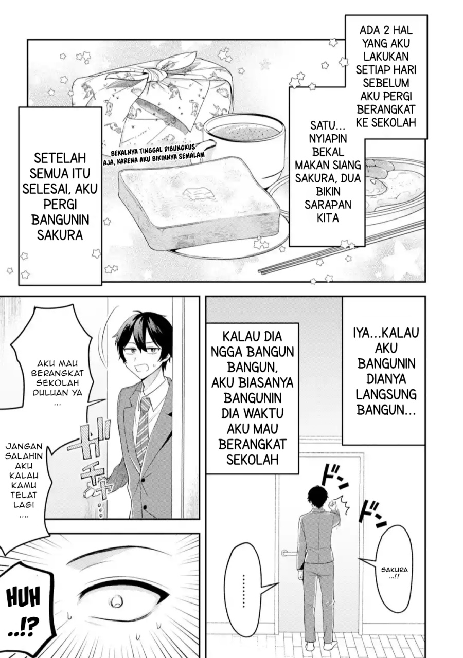 Manga Class de Ichiban Kawaii Gal wo Ezuke Shiteiru Hanashi Chapter 3.1 gambar nomor 2