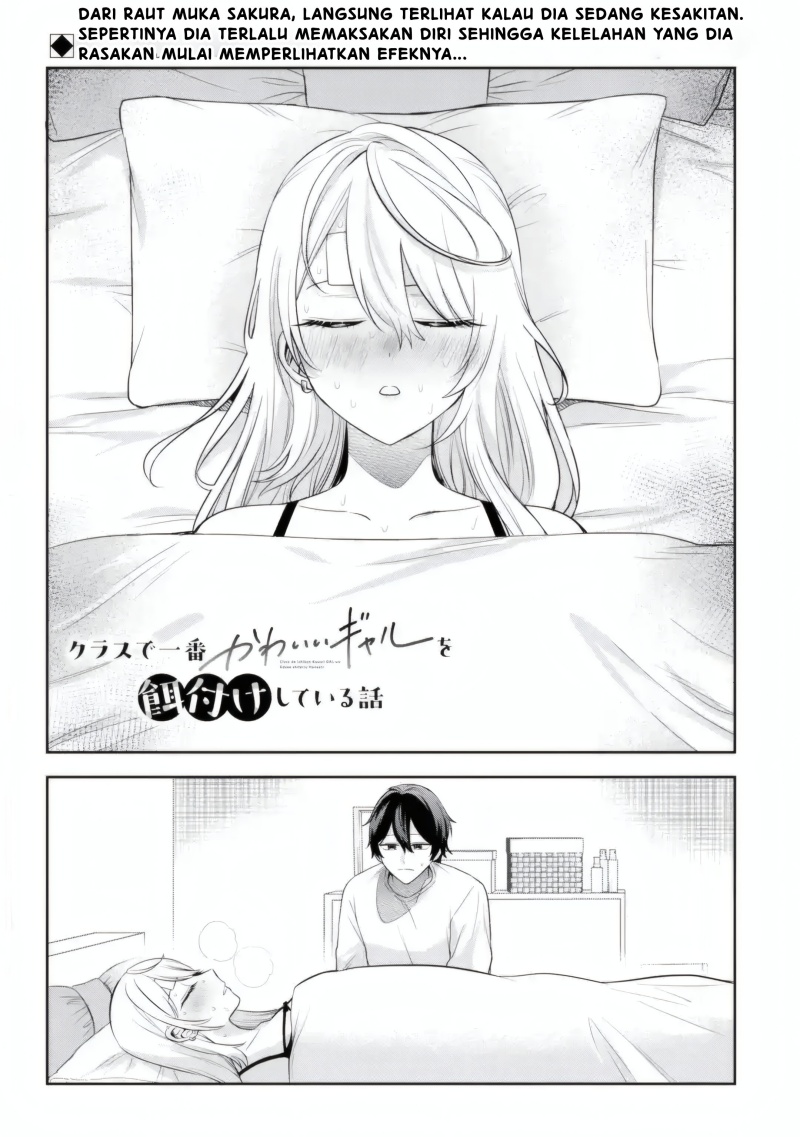 Manga Class de Ichiban Kawaii Gal wo Ezuke Shiteiru Hanashi Chapter 6.1 gambar nomor 2