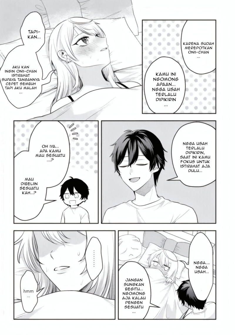 Class de Ichiban Kawaii Gal wo Ezuke Shiteiru Hanashi Chapter 6.1 Gambar 4