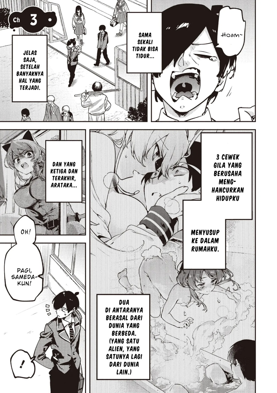 Komik CMYK – Sameda Kazuou wa Chuunibyou ga Naosenai Chapter 3 gambar nomor 1