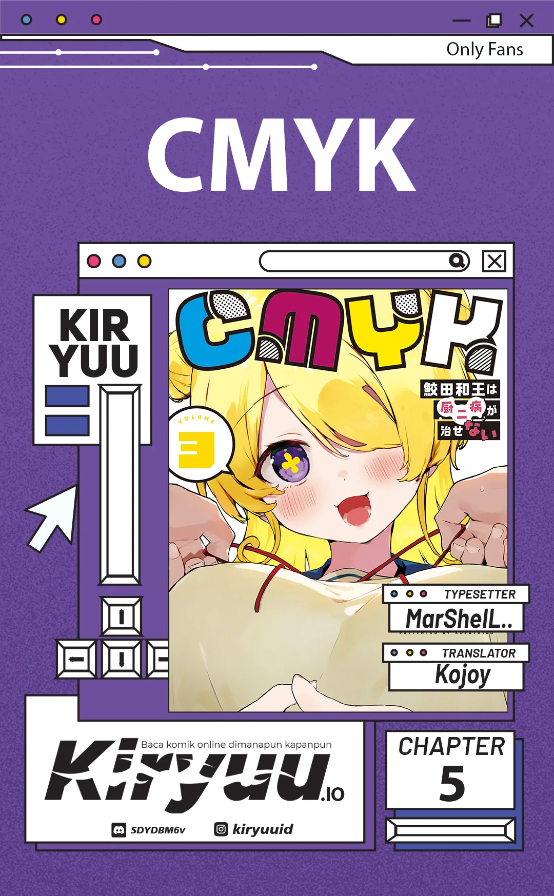 Komik CMYK – Sameda Kazuou wa Chuunibyou ga Naosenai Chapter 5 gambar nomor 1