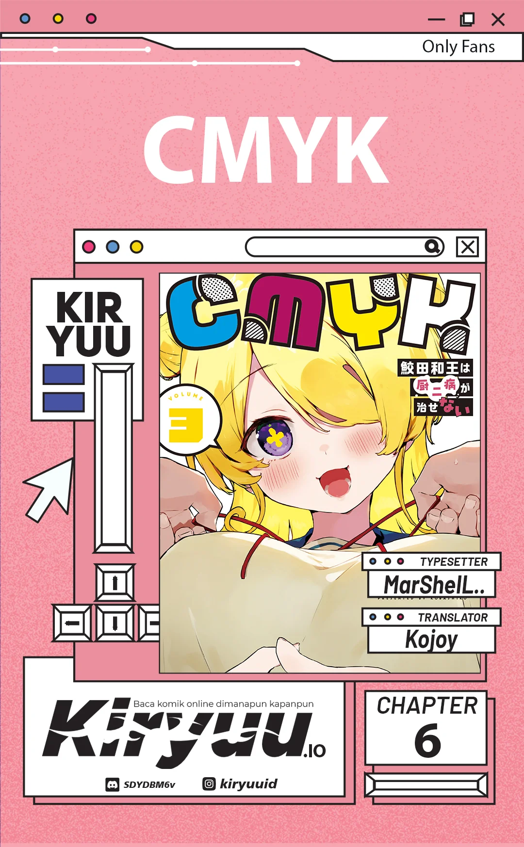 Komik CMYK – Sameda Kazuou wa Chuunibyou ga Naosenai Chapter 6 gambar nomor 1