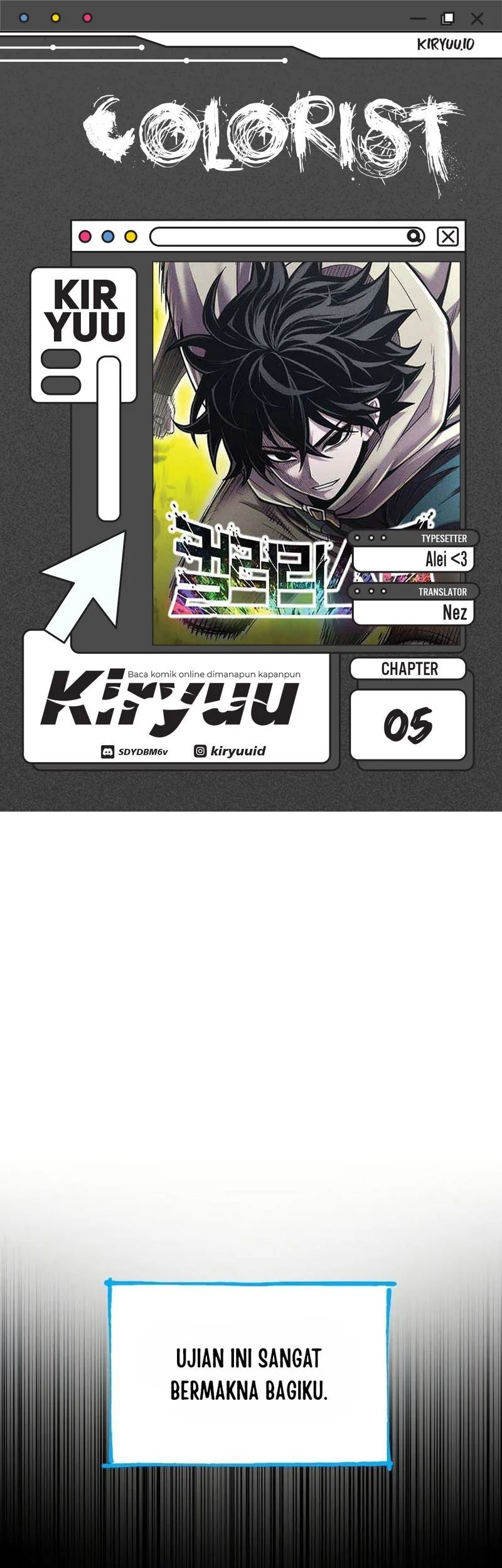 Komik Colorist Chapter 5 gambar nomor 1