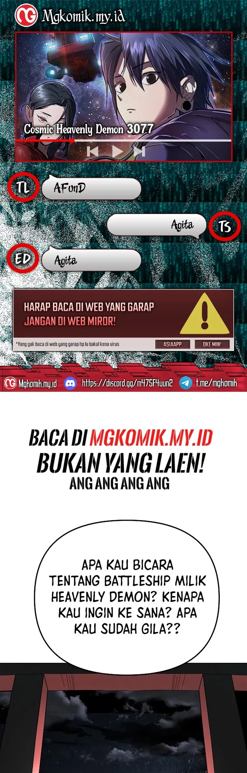Komik Cosmic Heavenly Demon 3077 Chapter 63 gambar nomor 1