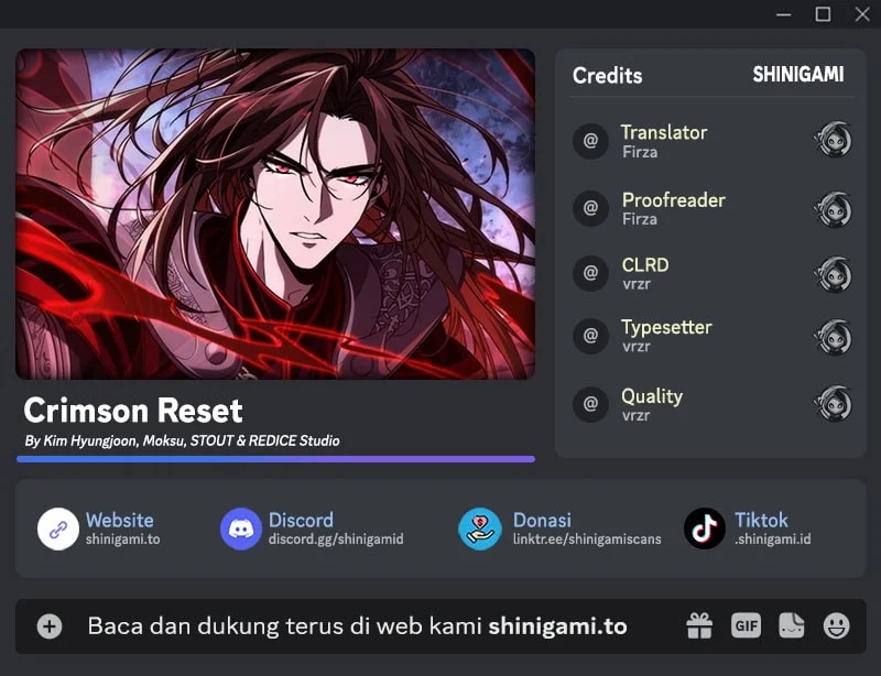 Komik Crimson Reset Chapter 8 gambar nomor 1