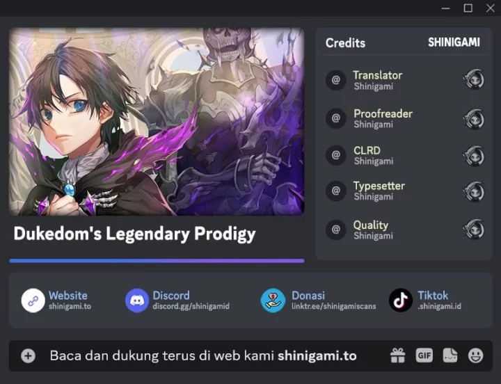 Komik Dukedom’s Legendary Prodigy Chapter 1 gambar nomor 1